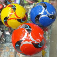 Мяч футболный SO-170908  2-х слойный цвета в ассортименте