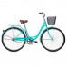 Велосипед 28 Foxx SHU.Lady VINTAGE.GN1 зел.+пер. корз
