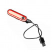 Фонарь задний COMI. TA11 корпус: пластик, аккум: 330mAh, USB; четыре режима,