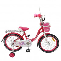 Велосипед 18 OSCAR KITTY 2023 розовый/белый