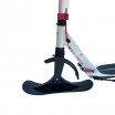 Самокат-снегокат 2в1 TT City scooter Disk Brake pink (4) 2022