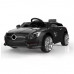 Электромобиль детский Mercedes-Benz S698BE цвет: черный  6V4,5AH*2, 2 мотора, р-у 2,4GHz, свет/звук, mp3, USB, открывается двери, размер 88*58*39