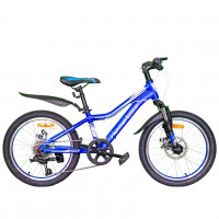 Велосипед 20 Nameless J2200D-BL/WT-11(21), 11