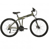 Велосипед 26  FOXX ZINGH2.18G1 алюминий , складной, цвет: зелёный