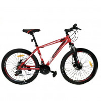 Горный велосипед 26 Roush 26MD210-3 красный матовый