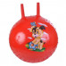 Мяч   пластизоль, ёжик с рогами 55см, красный 5495-9-5