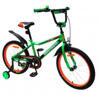 Велосипед 18  AVENGER SUPER STAR, зеленый/черный АКЦИЯ!!!