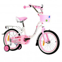 Велосипед 18 Nameless Lady, белый/розовый