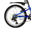 Велосипед 20 Novatrack SH6V.Valiant.BL22  син. 6-ск. нож/т