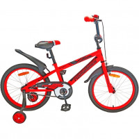 Велосипед 16 Nameless Sport, красный/черный