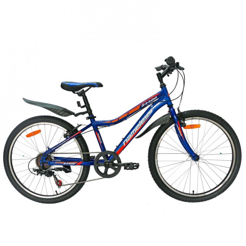 Велосипед 24 Nameless S4400D-BL/OR-13(21), синий/оранжевый