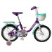 Велосипед 16  Tech Team Melody purple (сталь) 2024