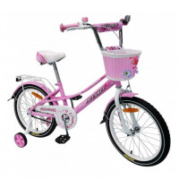 Велосипед 16  AVENGER LITTLE STAR, розовый/белый